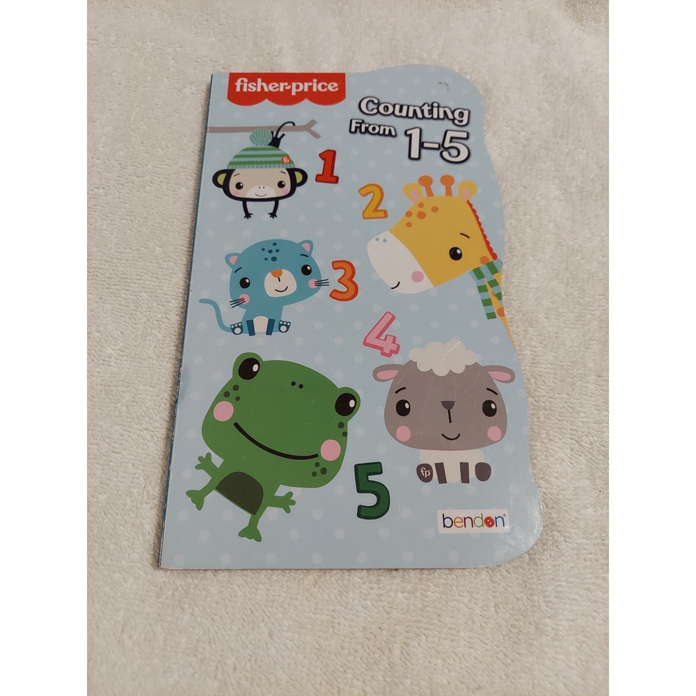 Fisher‎ Price Counting From 1 to 5 Board Book Bendon Learning Toddler